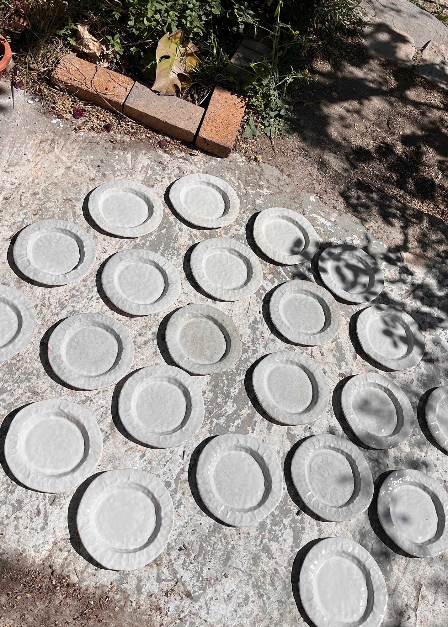 Plat mitjà Chalk